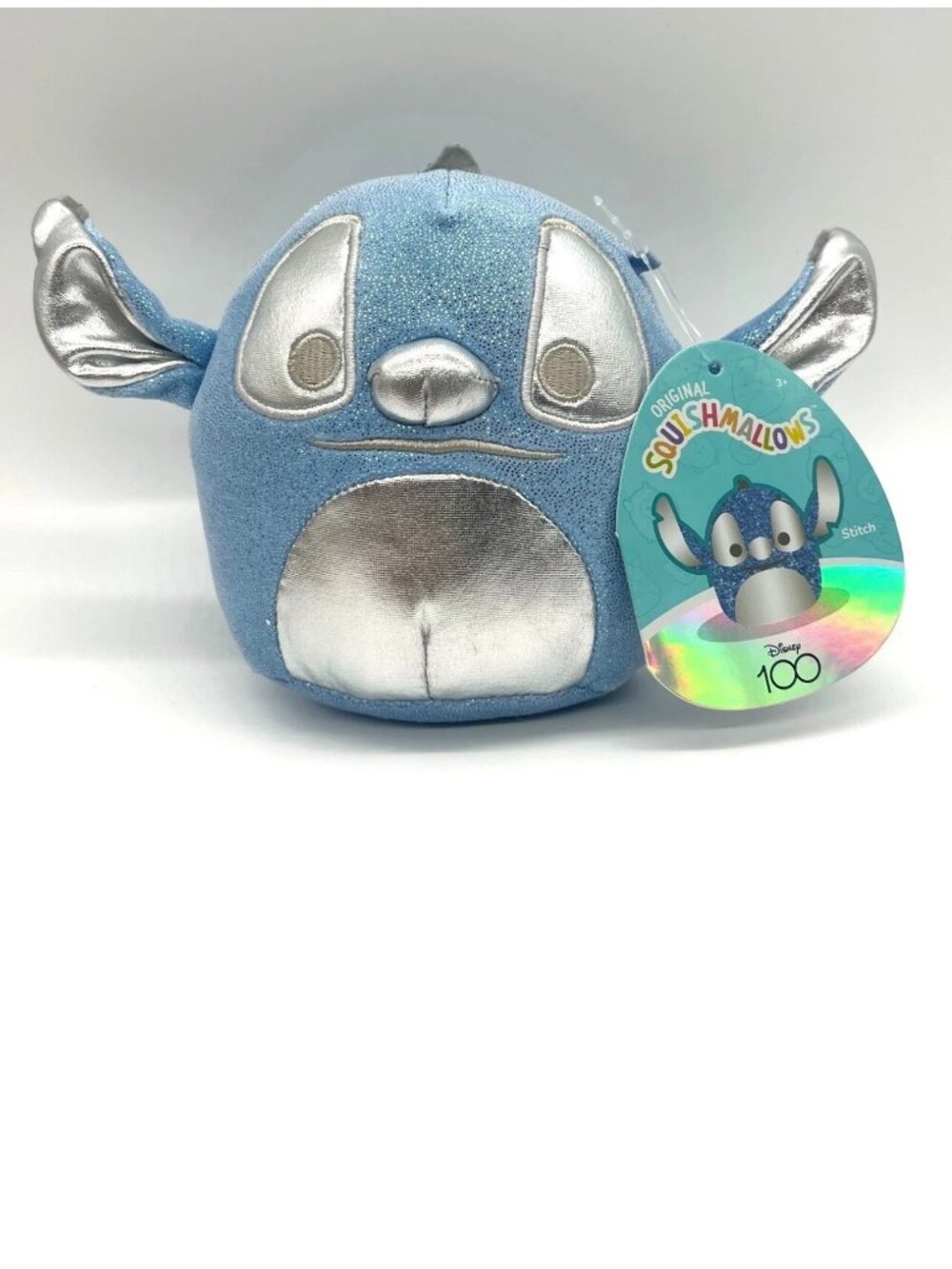 Squishmallows Kellytoy Plush Disney 100 Anniversary Stitch 5" NWT